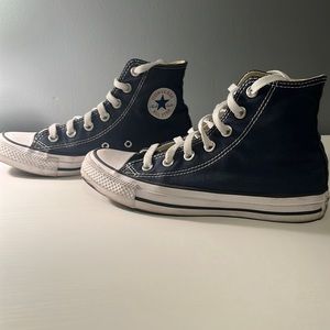 Blue converse
